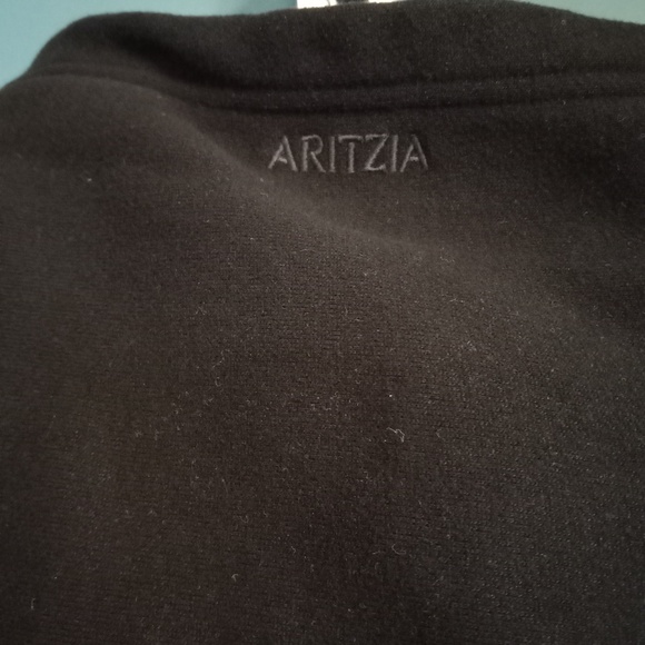 Aritizia- Cozy Sweatfleece Perfect Hoodie-Women's SZ XL- Black - Picture 4 of 7